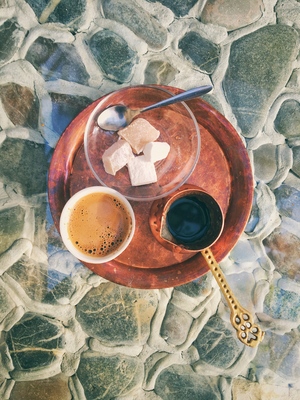 A Turkish coffee