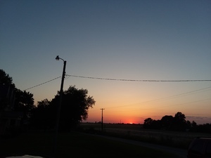 Southern Illinois sunset