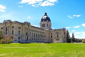 The legislative building.