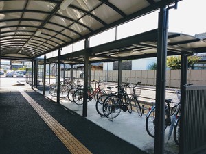A Bicycle Parking Area