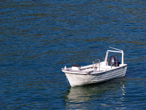 lonely boat arrabida