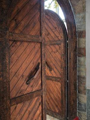 A beautiful old door