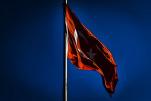 The Turkey flag