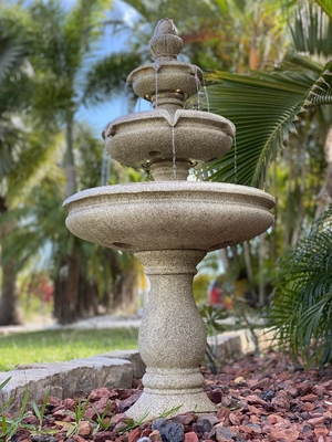 tranquil fountain