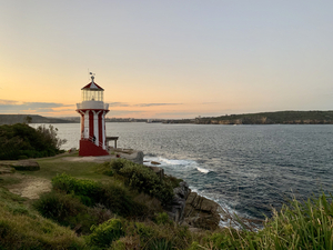 Lighthouse at Watsons Bay at sunsets