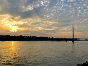 Sunset at Düsseldorf