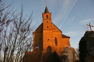 Gügel church in the evening sun – bavaria