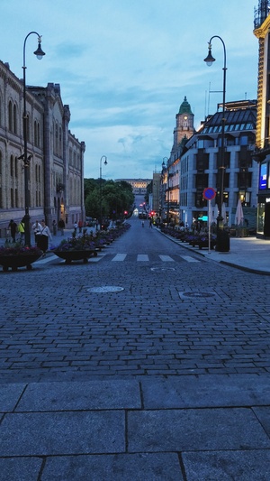 Karl Johan street in Oslo