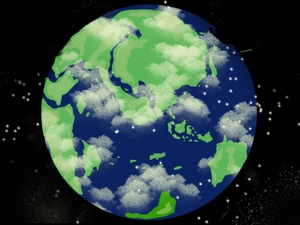 Illustration of the world
