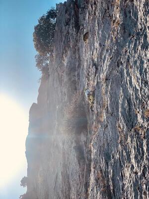 rock climbing in Crimea