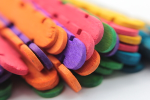 Children’s multi colour sticks