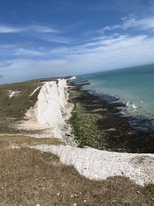 Seven Sisters cliffs in England
