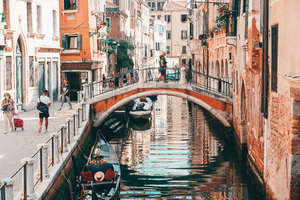beautiful bridge in Venice