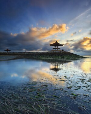 one day morning in sanur bali