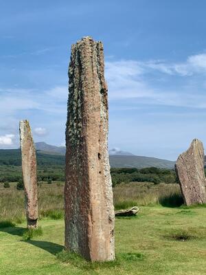 Stone circles on the Isle of Arran, Scotland