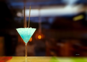 Close up of cocktail