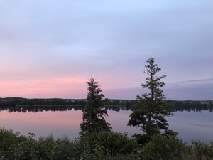the sunset lake