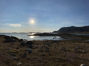 Sunset at Nanortalik Greenland