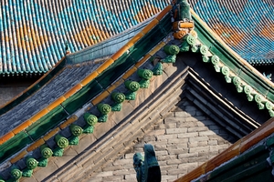 Roof in forbidden city