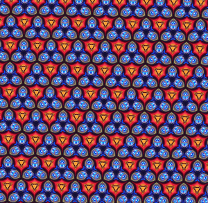 Abstract 3D Illustration of Modern Pattern