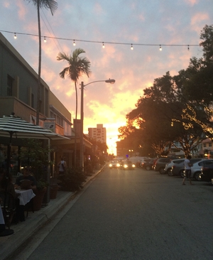 Sunset Over Little Havana, Miami