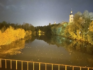 River at the night