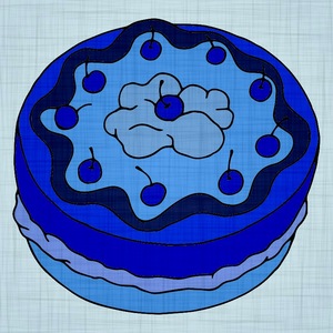 Illustration of cake