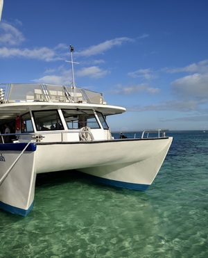 Catamaran in the Caribbean