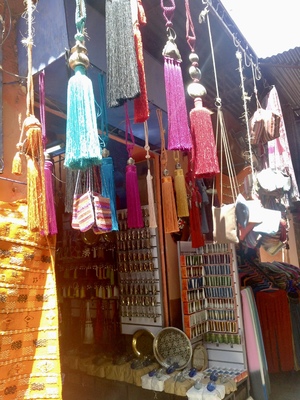 Local crafts in the Marrakech souk