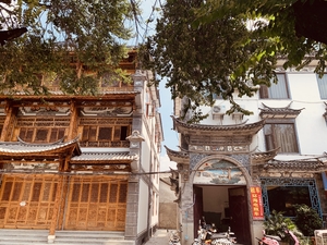 Streets of ancient Chinese town