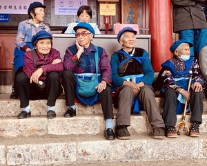 bai ethnicity. Yunnan province. China