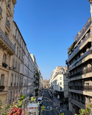 View of street in Paris