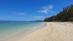 Tropical beach in Mauritius