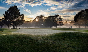 frosty morning golf