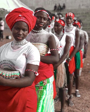 Traditional clothing of Guinea Bissau
