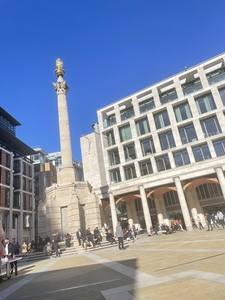 Paternoster Square with beautiful skys
