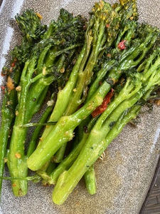 asparagus cooked in butter