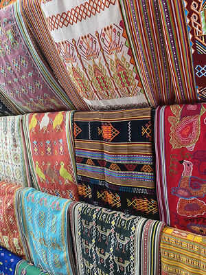 Traditional Textiles Pattern colorful