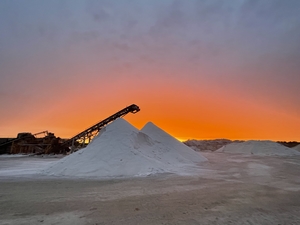 salt mine sunrise