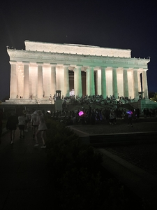 Lincoln Memorial night time