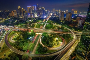 Jakarta Cityscape in Photography