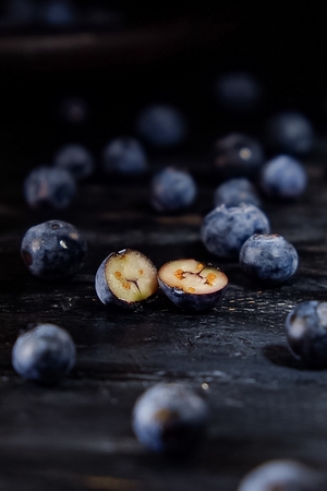 Blueberry Fruits in Food Photography